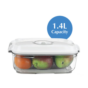 1pc Microwave-safe Plastic Food Storage Container With Drain For Fridge And  Kitchen