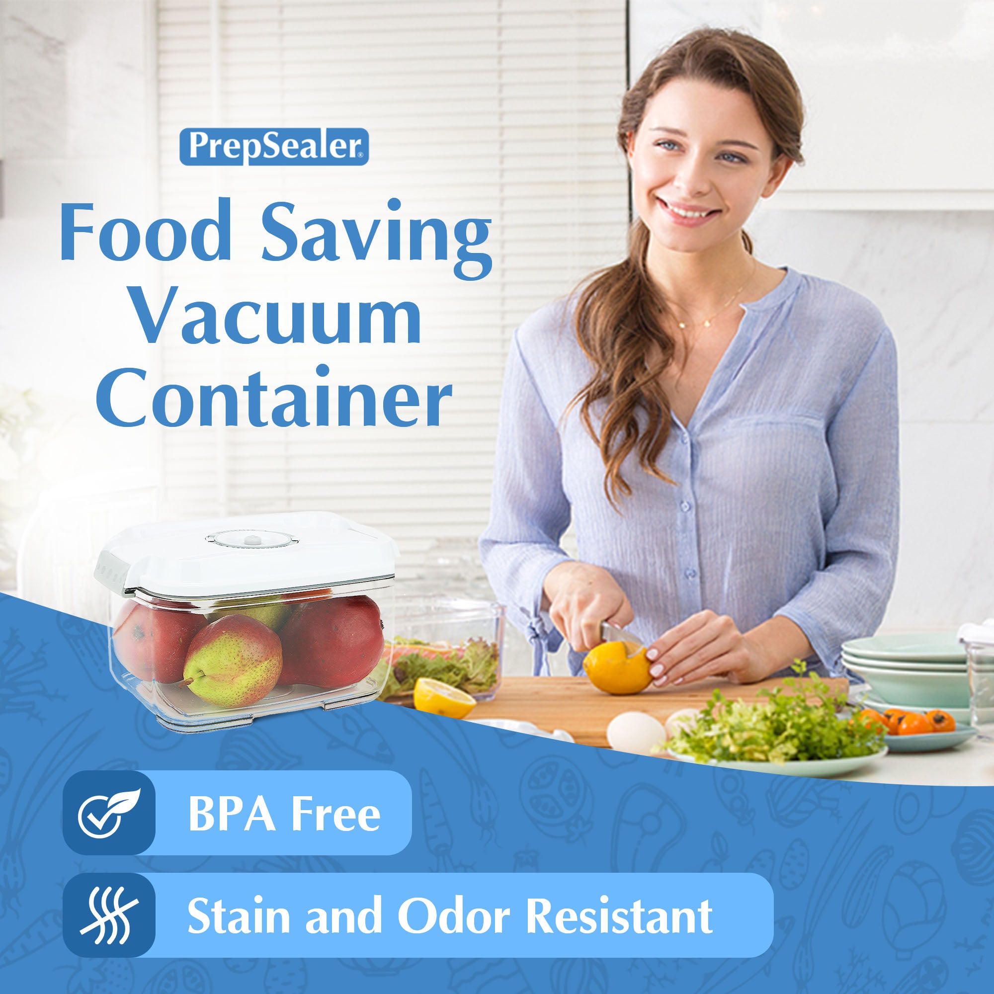 Buy 4pc Vacuum Seal Containers with Pump (47, 26, 23 oz) at ShopLC.